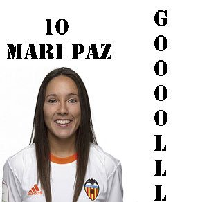 gaspiar30's tweet photo. Goooolllll @maripaz_vilas 5-0 davant el Betis #VCFfemRBF https://t.co/N6tYVgg7PE
