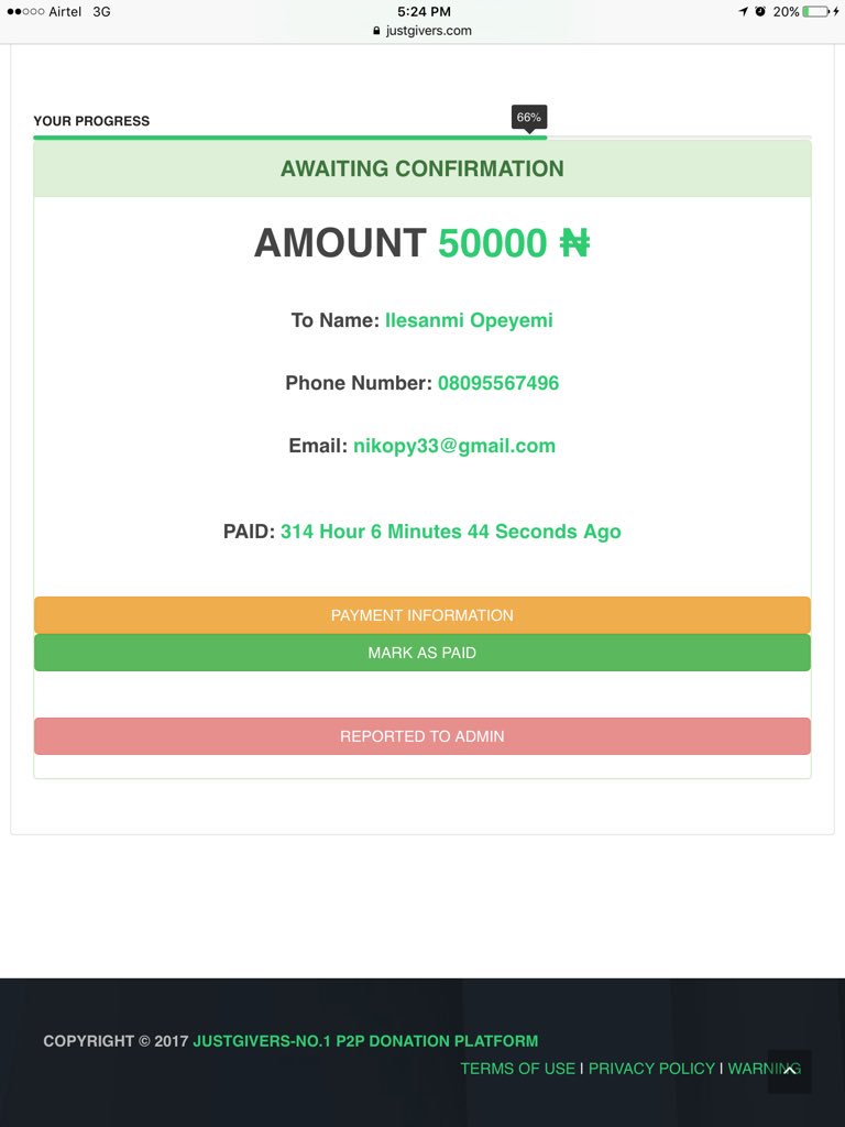 DavidsonAdepoju's tweet photo. @justgivers also ilesanmi opeyemi uploaded a fake teller on my son's account kivaco2 pls help me out 2 weeks ago https://t.co/i8RpW8KMIF