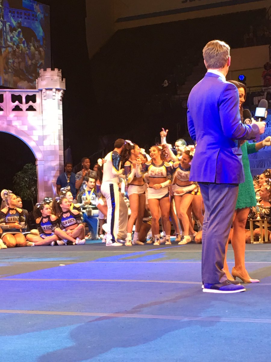Congratulations to your L5 Small Int Open Coed #UCAallstar Champion Step Ahead Cinco!