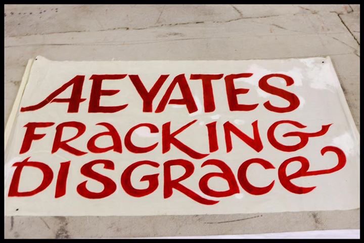 #WeSaidNo #frackoff #banfrackingnow #killeryates <a href="/CuadrillaUK/">Cuadrilla</a> @StobartGroup #lomasdistribution #aeyatesltd