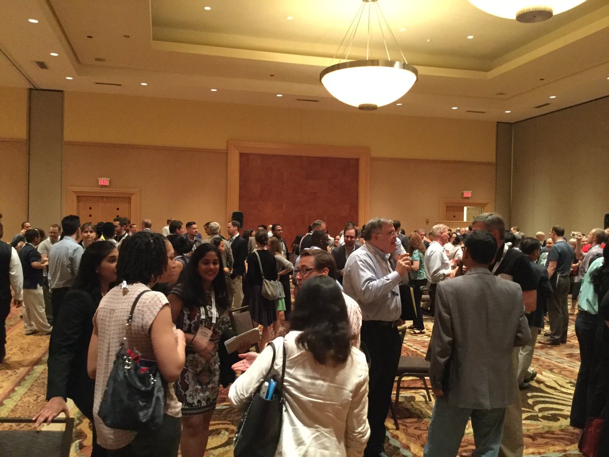 @AUTM2017 is off to a good start. Welcome first-timers!