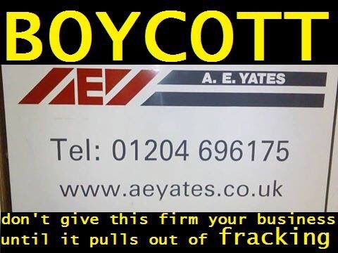 We won't stop until you do #BanFracking #frackoff #killeryates #aeyatesltd #killeryates
