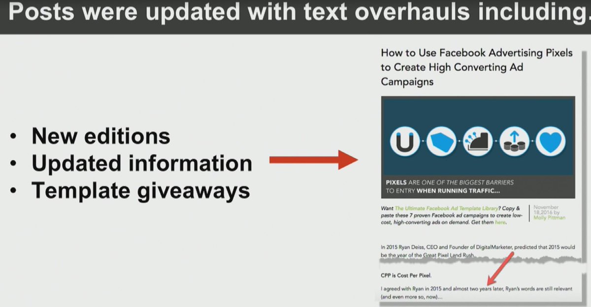 ChanceWBradshaw's tweet photo. #TCS2017 - Day 3 - Content Engine: How To Quickly Crank Out High Quality Blog Content | @DigitalMktr https://t.co/pt68ox4TTR