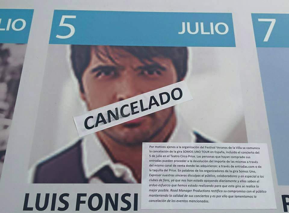 85Faty's tweet photo. @LuisFonsi esta vez si daras tus conciertos o nos dejaras plantados como hace 2 años? https://t.co/eQkst9L6GO