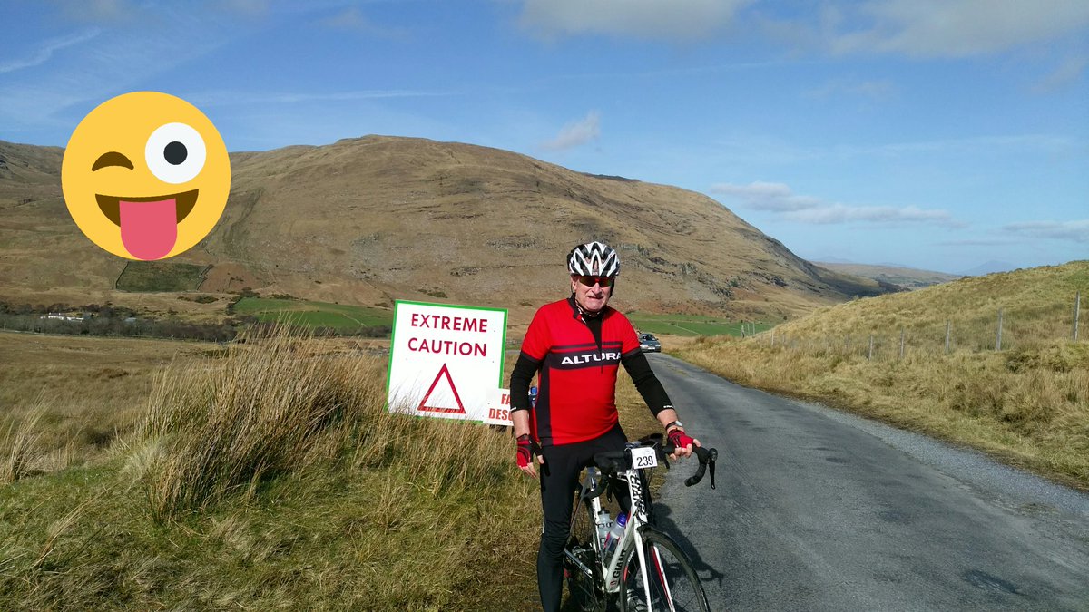 chriswardclifd1's tweet photo. #Sheeffrypass #granfondo#Irishtimes we must have taken the tough climb #kingofthemountain https://t.co/DLGNwR9PmX