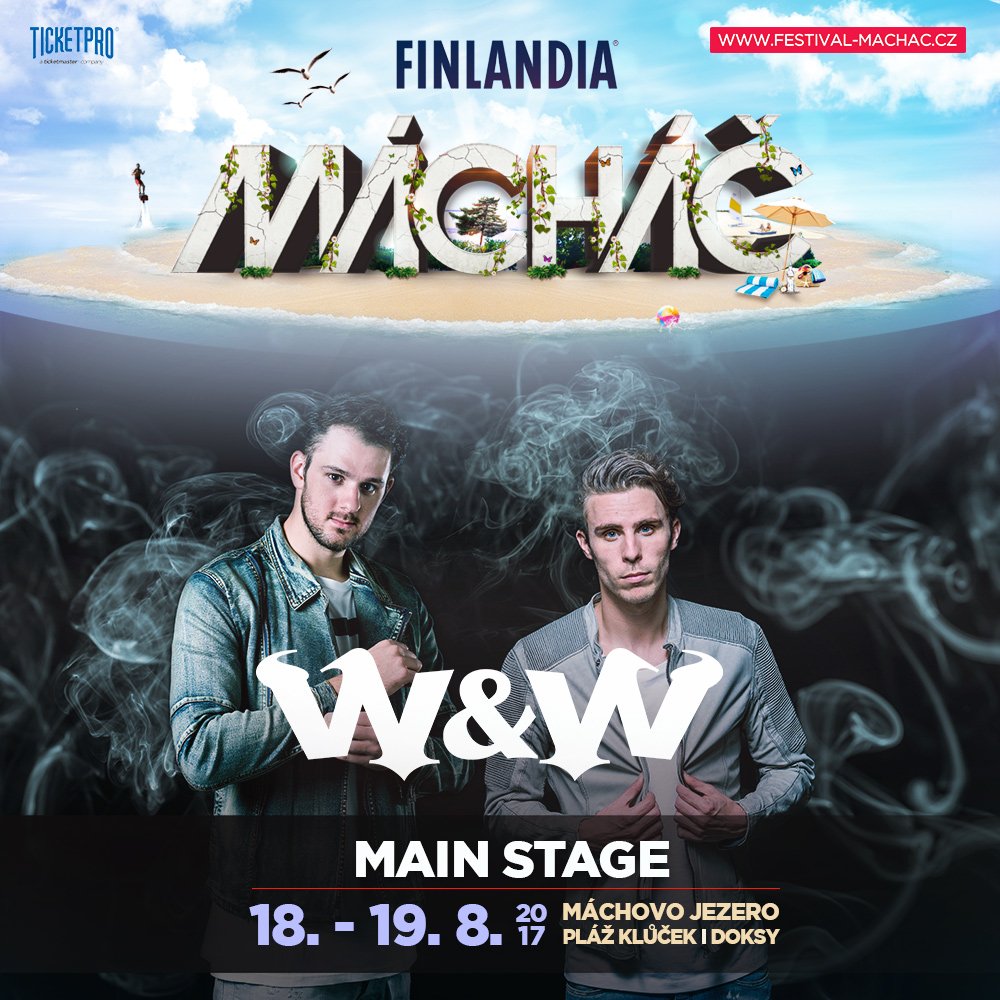 FestivalMachac's tweet photo. @WandWmusic  se po 4 letech vrací na Mácháč coby páteční headlineři! #machac https://t.co/FlxUdw6I7t