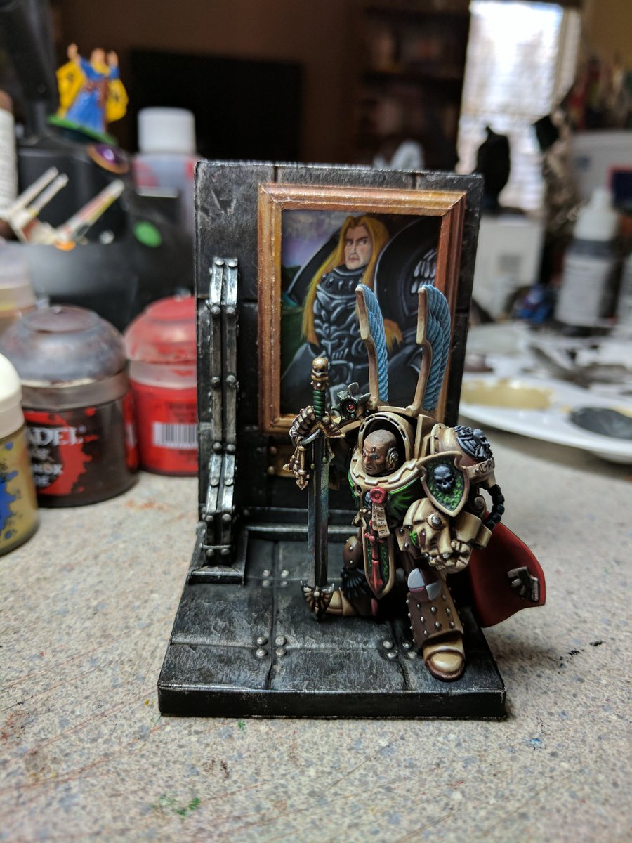 brushwizard's tweet image. Touch ups on the mini and the base left. But here's a quick look.