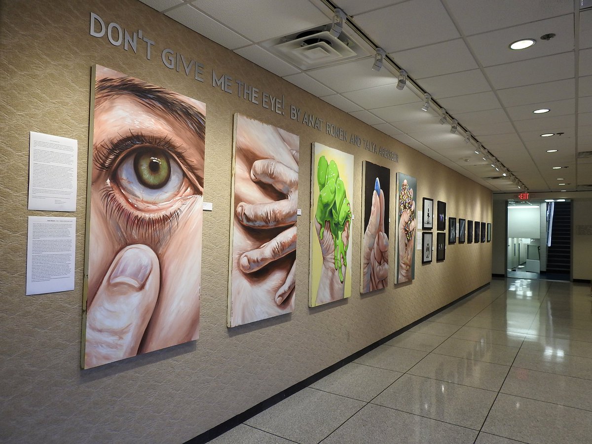 Anat Ronen (@anatronen) on Twitter photo my work for the Don't Give me the Eye! show at <a href="/erjcchouston/">Evelyn Rubenstein JCC</a> - a joint show with the amazing Talya Arbisser my work for the Don't Give me the Eye! show at <a href="/erjcchouston/">Evelyn Rubenstein JCC</a> - a joint show with the amazing Talya Arbisser