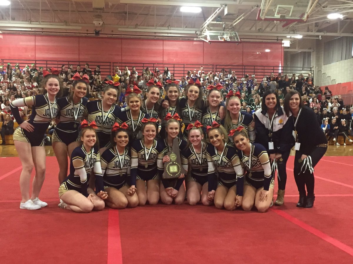 #Banner23 is ours!!!  <a href="/Windhamcheer1/">WHS Cheerleading</a> wins their 4th straight <a href="/NHIAA_LOA/">NHIAA</a> D2 title.