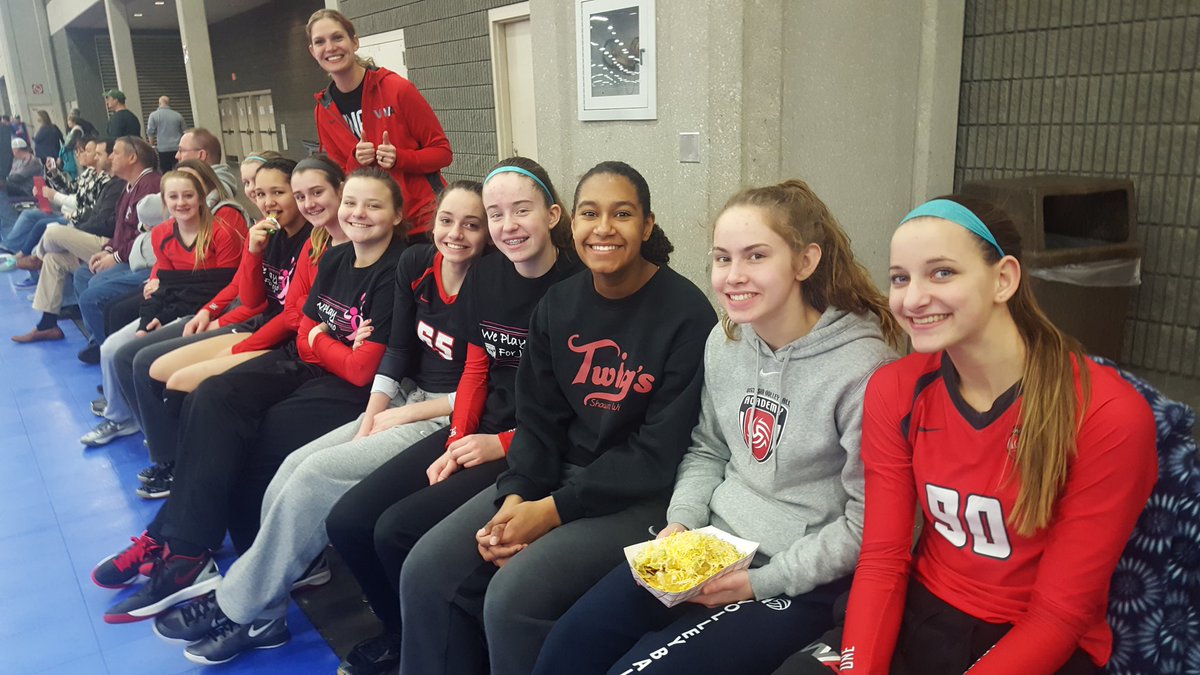 WIVBAcademy's tweet photo. Special thanks goes out to 16B, 16R, and 15B for taking our reffing duties as we anxiously wait for our first match of the day!! #acadeFam https://t.co/Tjcs59BcAd