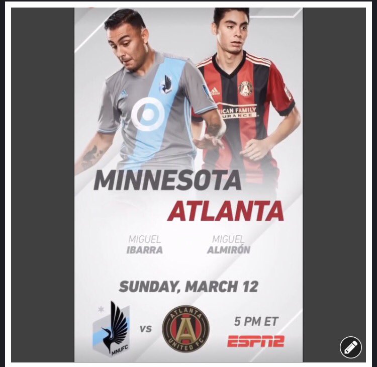 Migue10Ibarra's tweet photo. Just play. Have fun. Enjoy the game. Game Day. Home oponer on ESPN2. Let's go!!! #loons #mnufc #minnesota #minnesotaunitedfc #10 https://t.co/DSFaWC6N7L