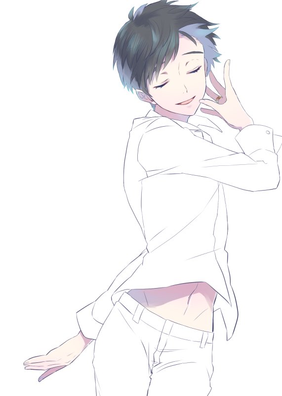 「んー、どう塗ろうか 」|しぃしのイラスト