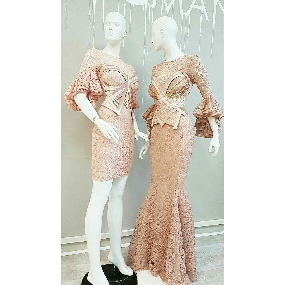 zigman corset dress