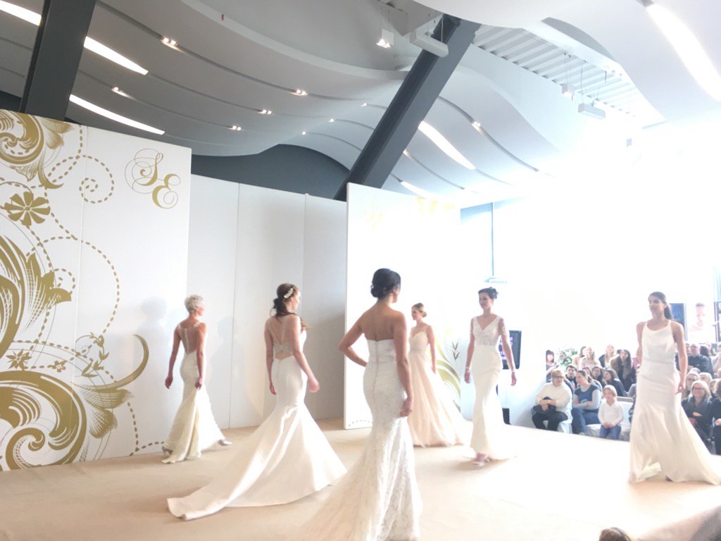 TimesTwoProd's tweet photo. Amazing shows @StylishEventsUK today at the Amex Stadium! #catwalk #BridalShow #models https://t.co/10jvDyeXEO