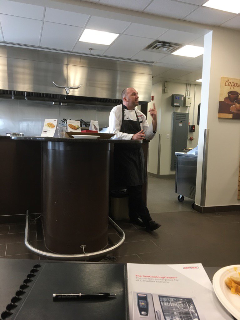 A big thanks to <a href="/XavierLacaze/">Xavier Lacaze</a> for coming in to @GFSCalgary to showcase the amazing capabilities of the Rational Ovens