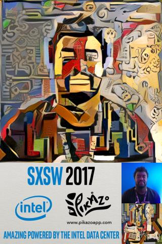 #IntelAILounge #SXSW #Pikazo