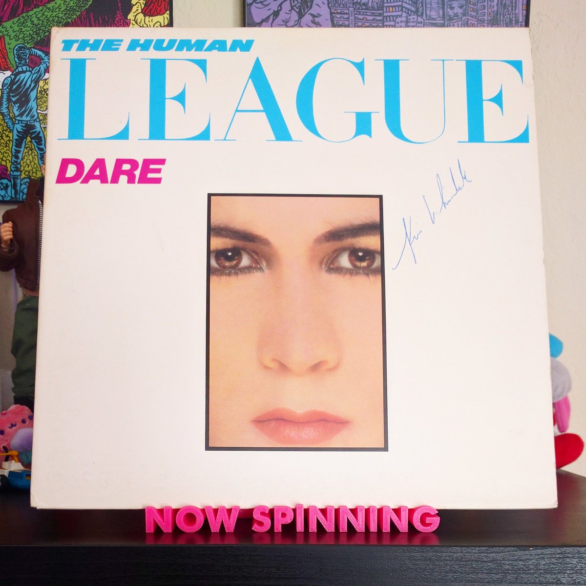 wuvableoaf's tweet image. #NowSpinning The Human League's 'Dare'. #FavoriteTracks "I Am The Law" &amp;amp; "Seconds". #HumanLeague #Dare
