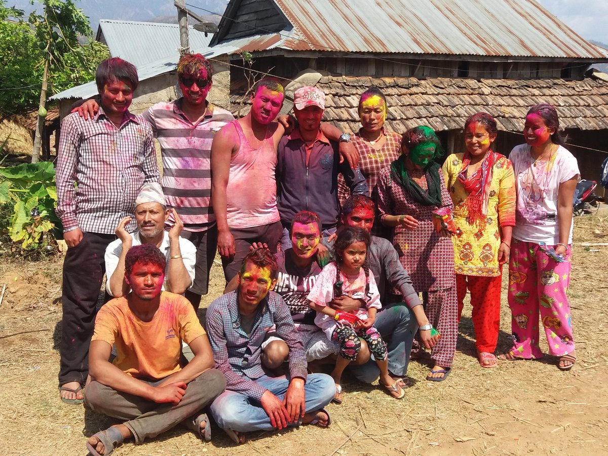 sureshpratik2's tweet image. होली रे होली रे होली रे आज हटियामा होलीरे