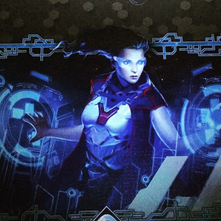 DiscipArmitage's tweet photo. Preparándonos para la llegada de #DirectrizTerminal una próxima expansión para #netrunner https://t.co/g2YFEKutMb