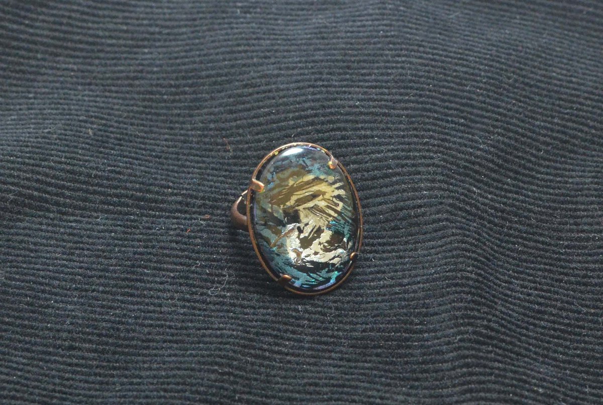 madebylauret's tweet photo. Brand new #ring added to the shop #handmade #craftbuzz  #handmadewithlove #onlinecraft #adjustablesize #craftshout https://t.co/bKfNIUKzYK https://t.co/egWHIxaNNW