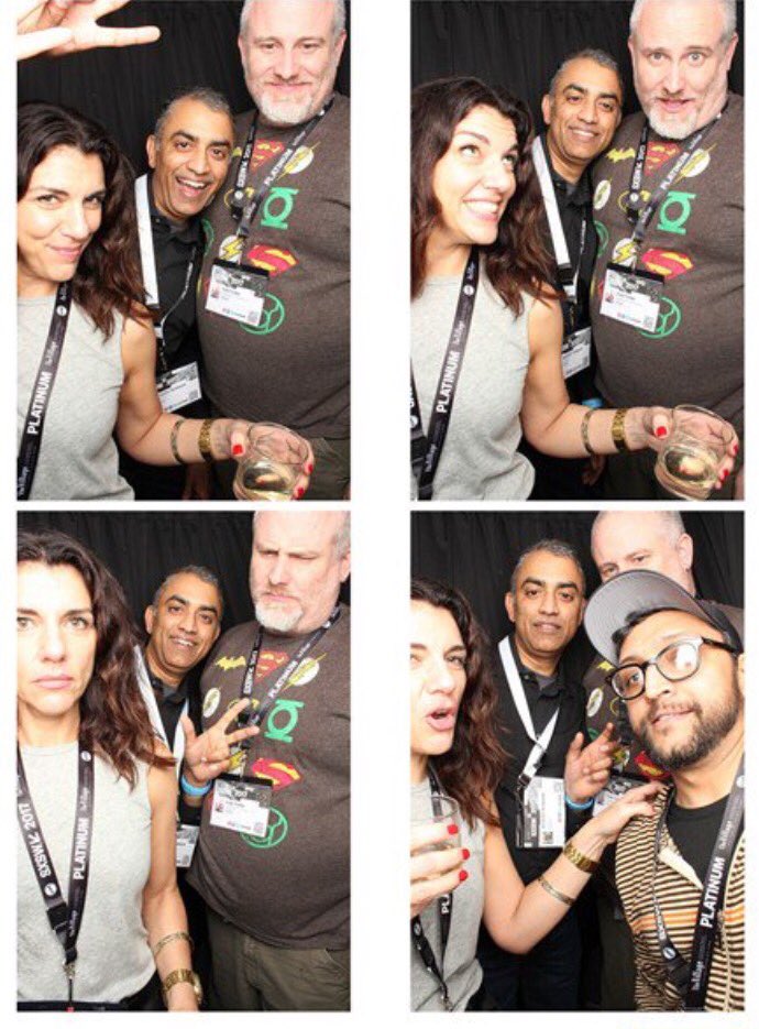 Ashish_P's tweet photo. Only at #sxsw17! Party at night & geek out during the day @ontomd @KimberlyCorbitt @fredtrotter #frogsxsw https://t.co/hdIvQKdGBo