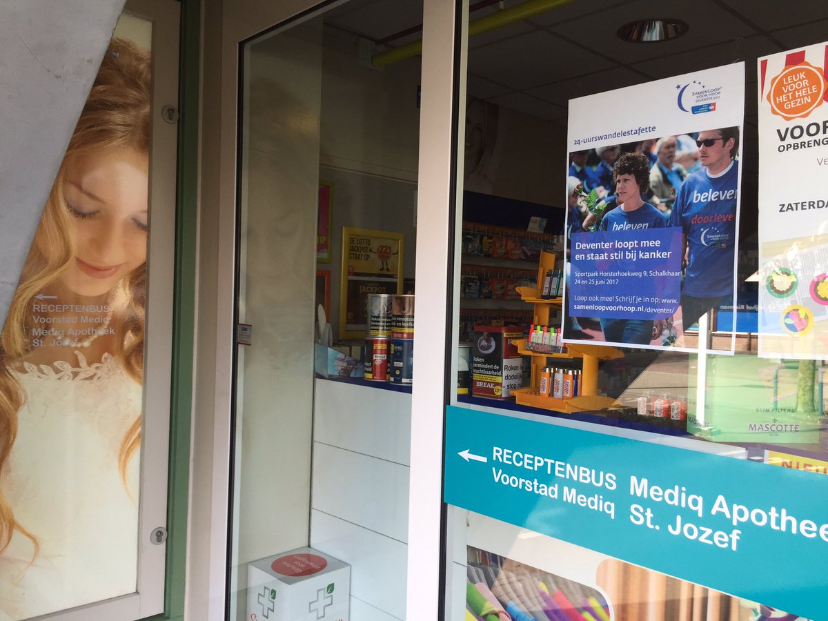 SamenloopD's tweet image. Zo Schalkhaar is beplakt met SamenLoop voor Hoop Deventer. Er hebben zich nu al 14 teams aangemeld. Op naar de 30 teams. #deventer #kanker