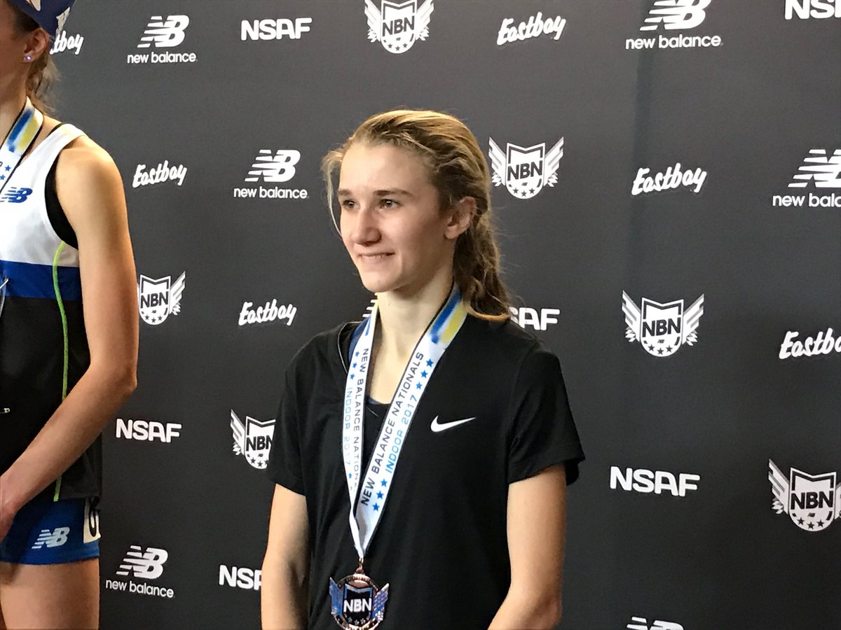 TogaAthletics's tweet photo. Kelsey on the podium after setting the Sophomore National Record.  Great job Kelsey! https://t.co/PtOZO03mj7