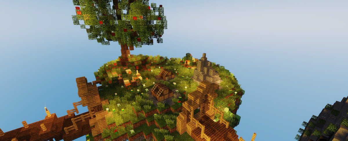 WulfNetwork's tweet photo. Exciting news! A ton of new updates coming to #WulfNetwork soon! New Kit PvP map: Skylands. Plus more updates to Survival Games! https://t.co/K9X3sElgFf