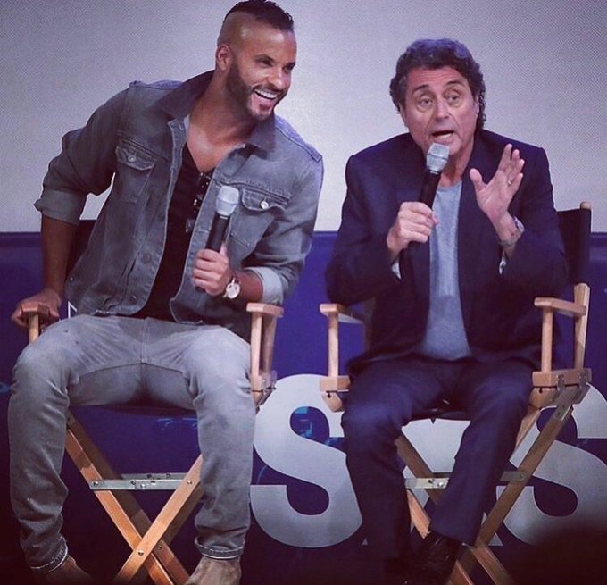 Who's excited for American Gods featuring @MrRickyWhittle & #IanMcshane 🙌🏻#mustwatchshow #shadowmoon