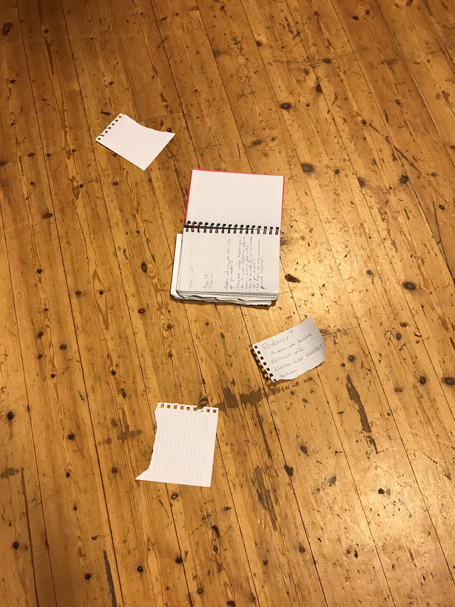 Preparing for our SWIMP-show 23/3! If you're in Uppsala it's a must see!
#primalimpro #improv #uppsala #swimp2017 #notes