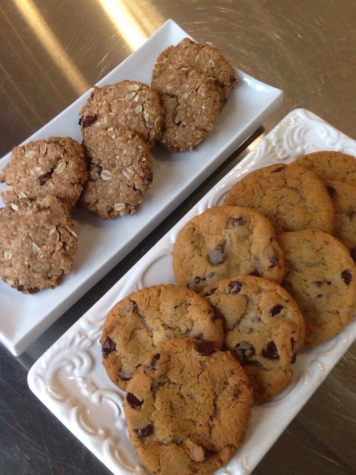 Sprint! Don't walk to come and try our new and improved Frittata! Try our vegan variation of the classic oatmeal raisin cookie #ldnont