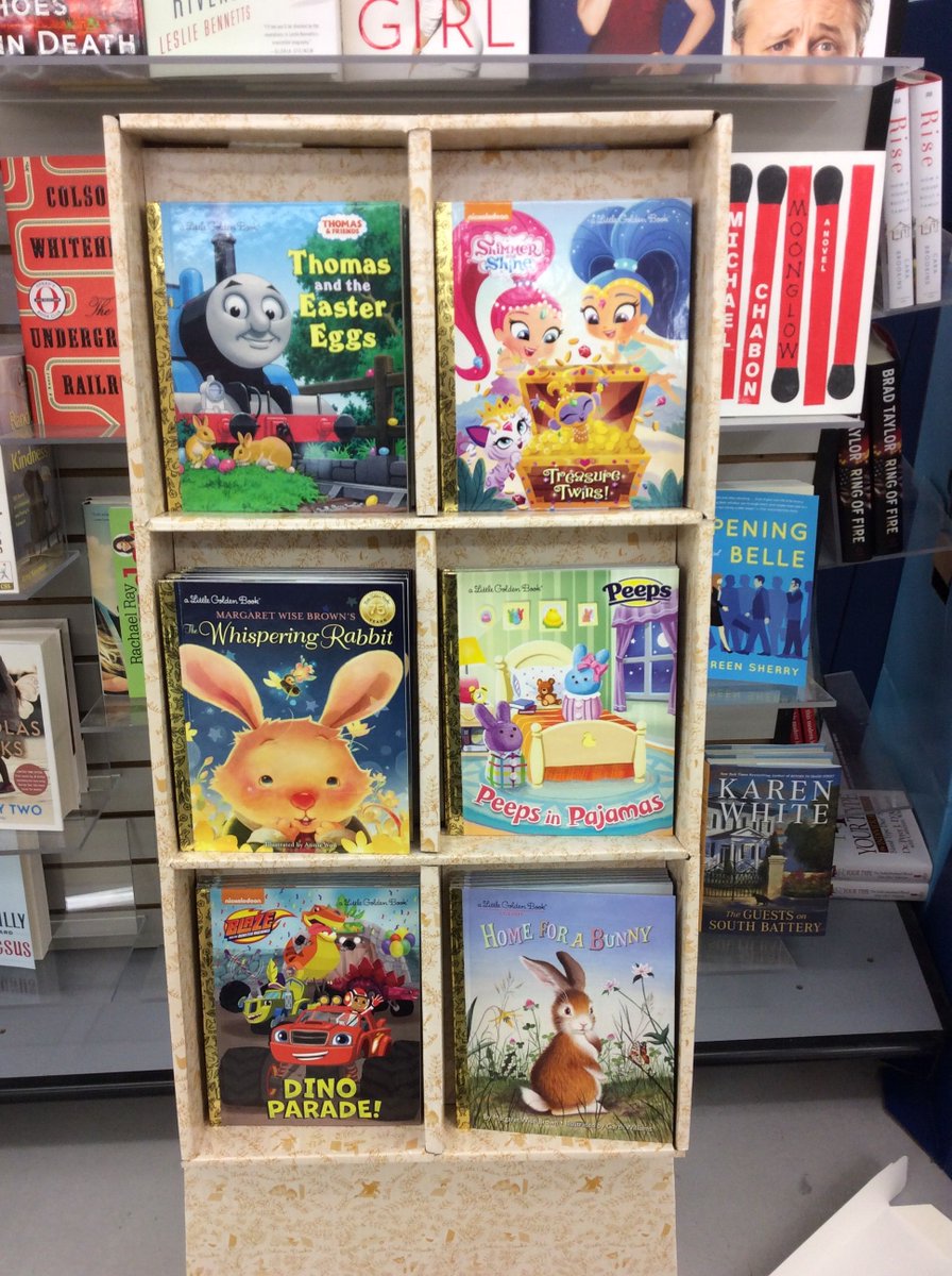 WoodmansFood31's tweet image. Here are some fun books to give as gifts for Easter. #WhileSuppliesLast #EasterBasket #BasketStuffers #GiveTheGiftOfBooks