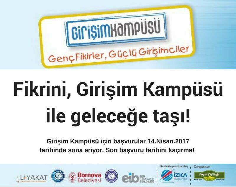 Fikrini, Girişim Kampüsü ile Geleceğe Taşı! Başvuru için girisimkampusu.com #GirisimKampüsü5