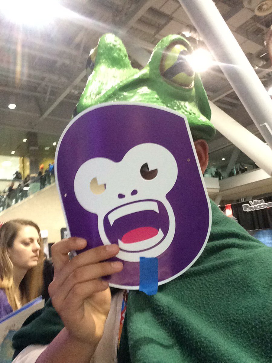 Locyman's tweet photo. Might not win but eh might as well #rumblemonkey https://t.co/nm4NRxjzmo