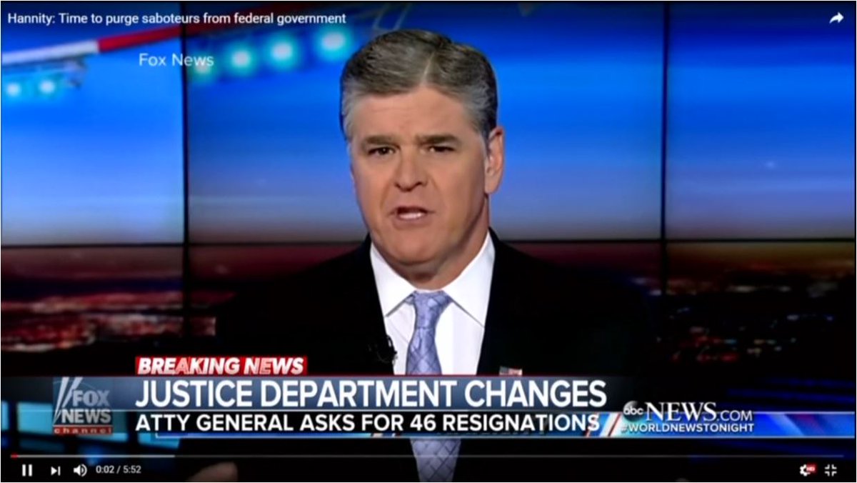 ABC lies, claims Sean Hannity fire Bharara