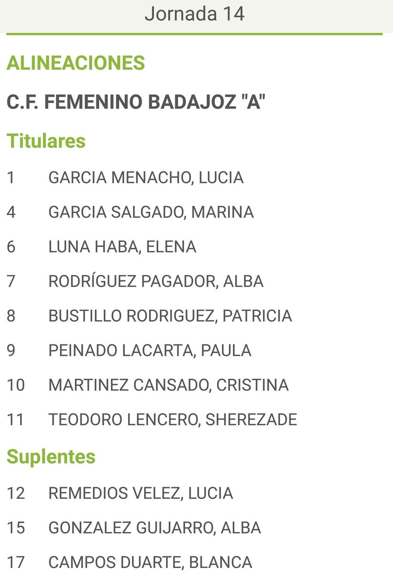 CFFBADAJOZ's tweet photo. Victoria de nuestro Alevin por 2 - 1 y de nuestro Base por 8 - 0.......#FutbolFemenino https://t.co/gVmfbDjupf