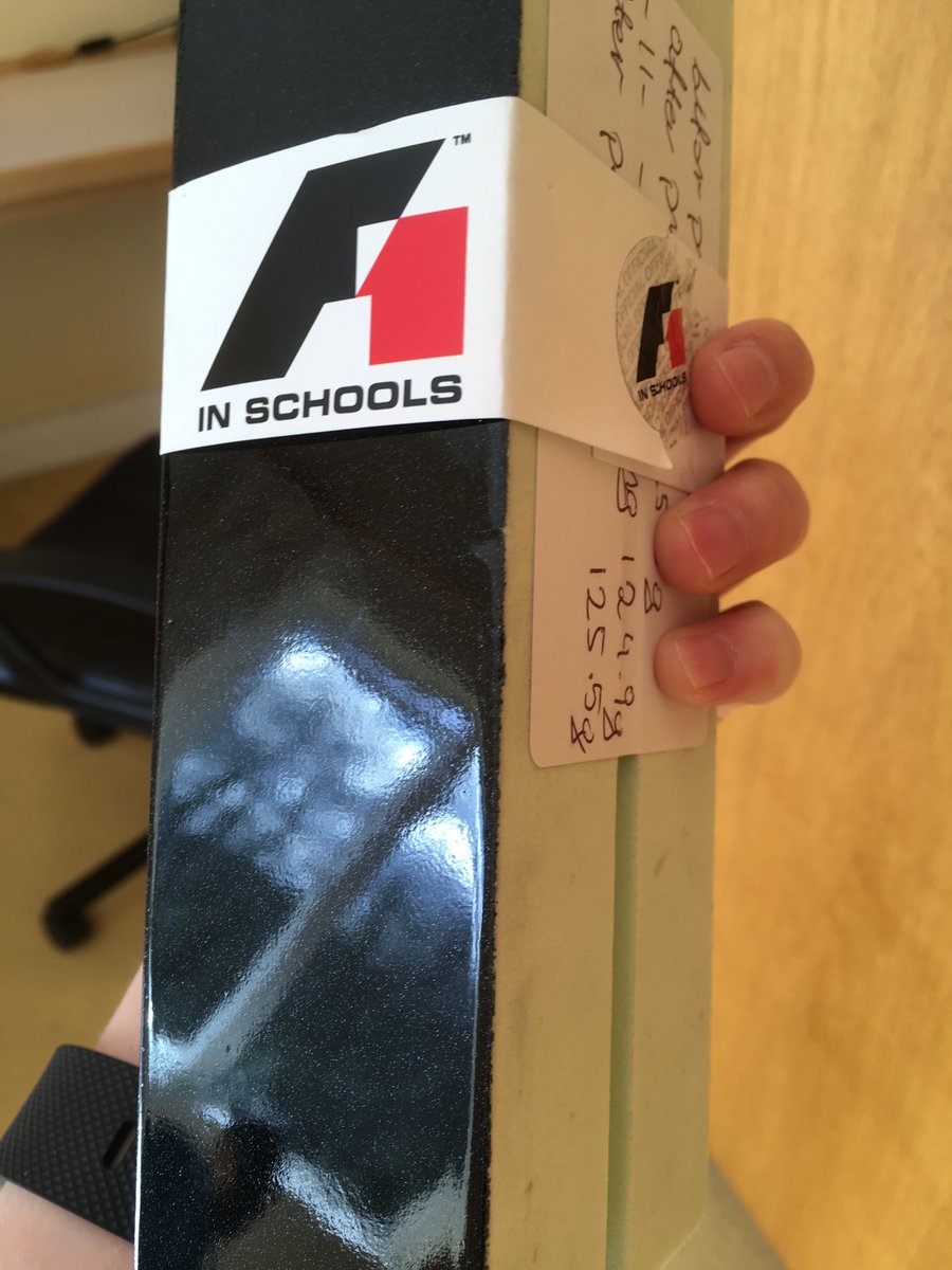 legacy_racing's tweet photo. Here's a sneak peek at the top-quality finish that will be found on our car thanks to Pratt's Auto Bodyshop! @F1inSchoolsIRL https://t.co/Ui2sN1CSjm