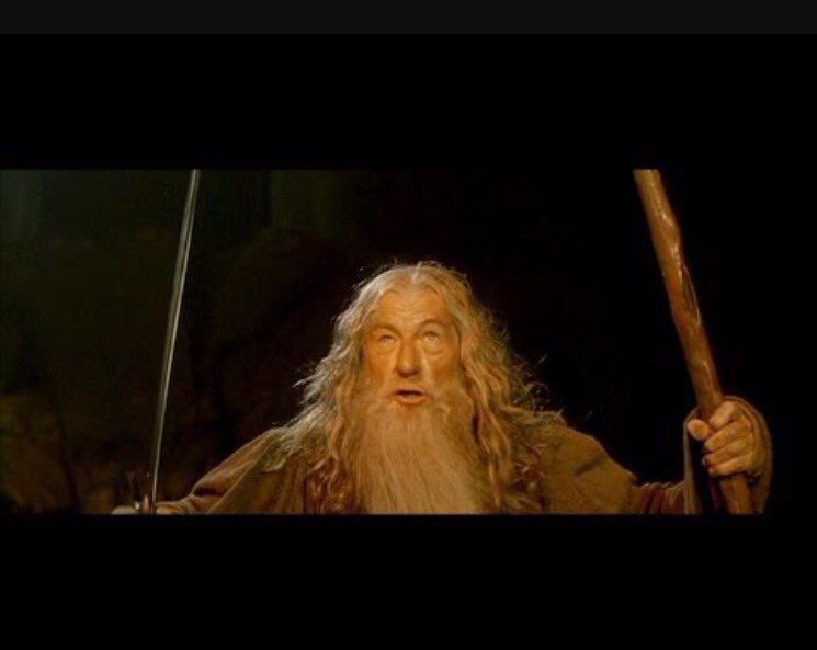 Politickleintel's tweet photo. Wow...even Gandalf is weighing in on the new healthcare bill. https://t.co/VKdR7WxSNT