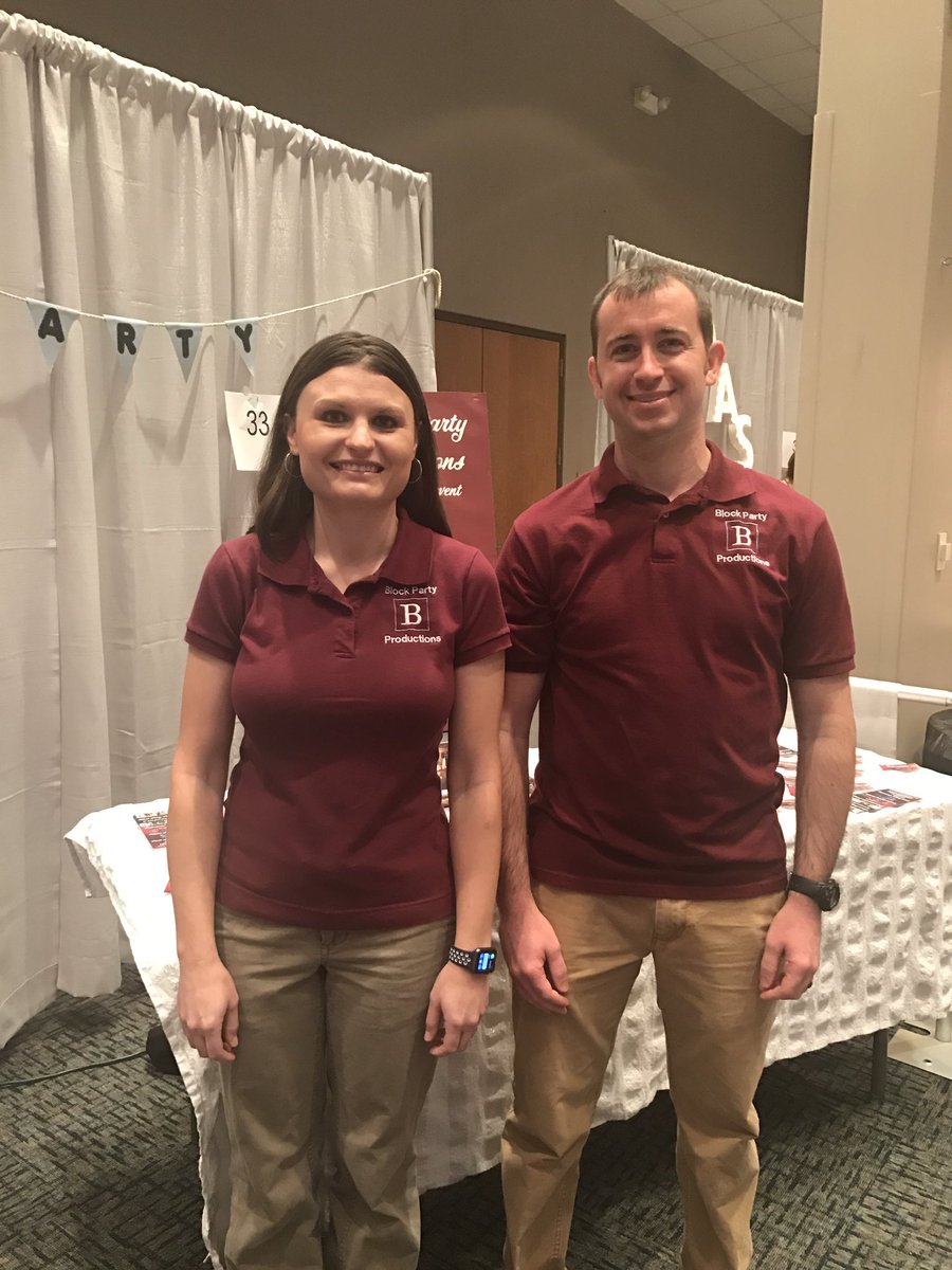 Blockpartyevent's tweet photo. Great day at #wilkesweddingexpo17! We are thankful to have the opportunity to work with our new clients! https://t.co/nEUJxugv4m