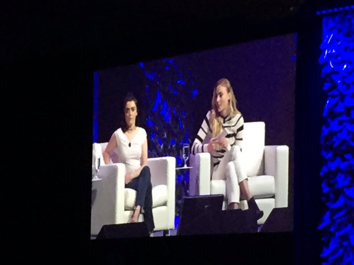 davediveroli's tweet photo. Stark sisters and GoT creators take the stage! #GameofThronesLive #Got #SXSW17 #vmlatsxsw https://t.co/VqbU2J4X02