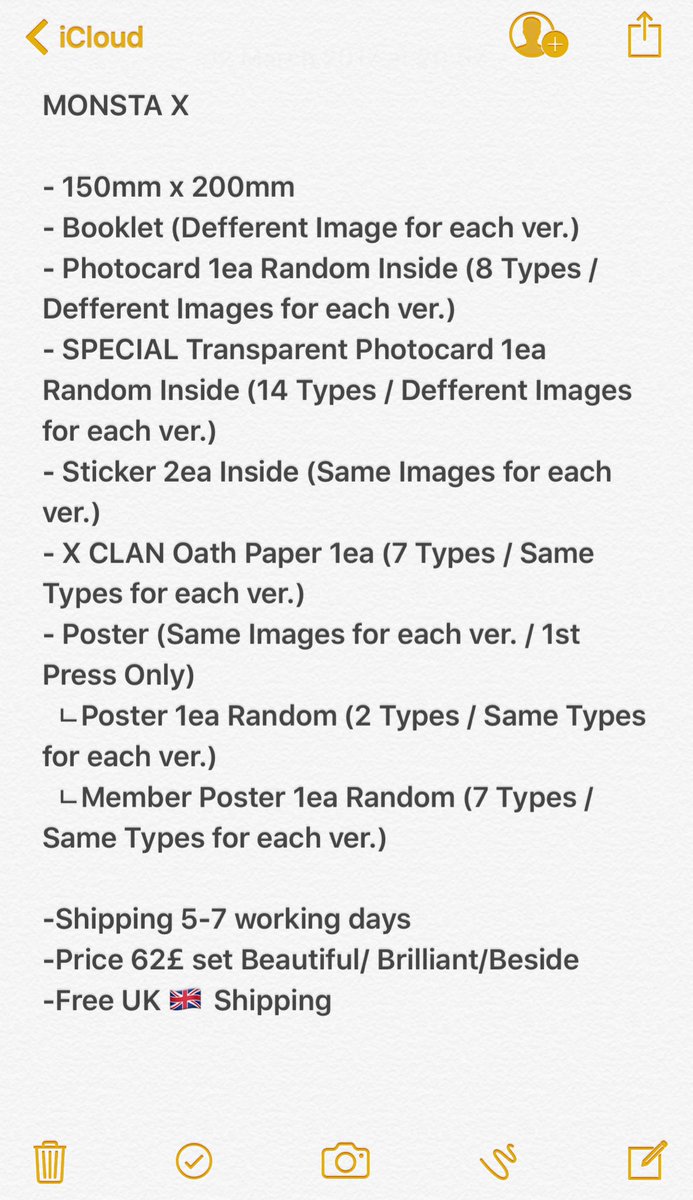 MONSTA X

Preorders available 🚨

Please RT 🎊🐼

#Monstax 
#Preorder
#MONSTA_X