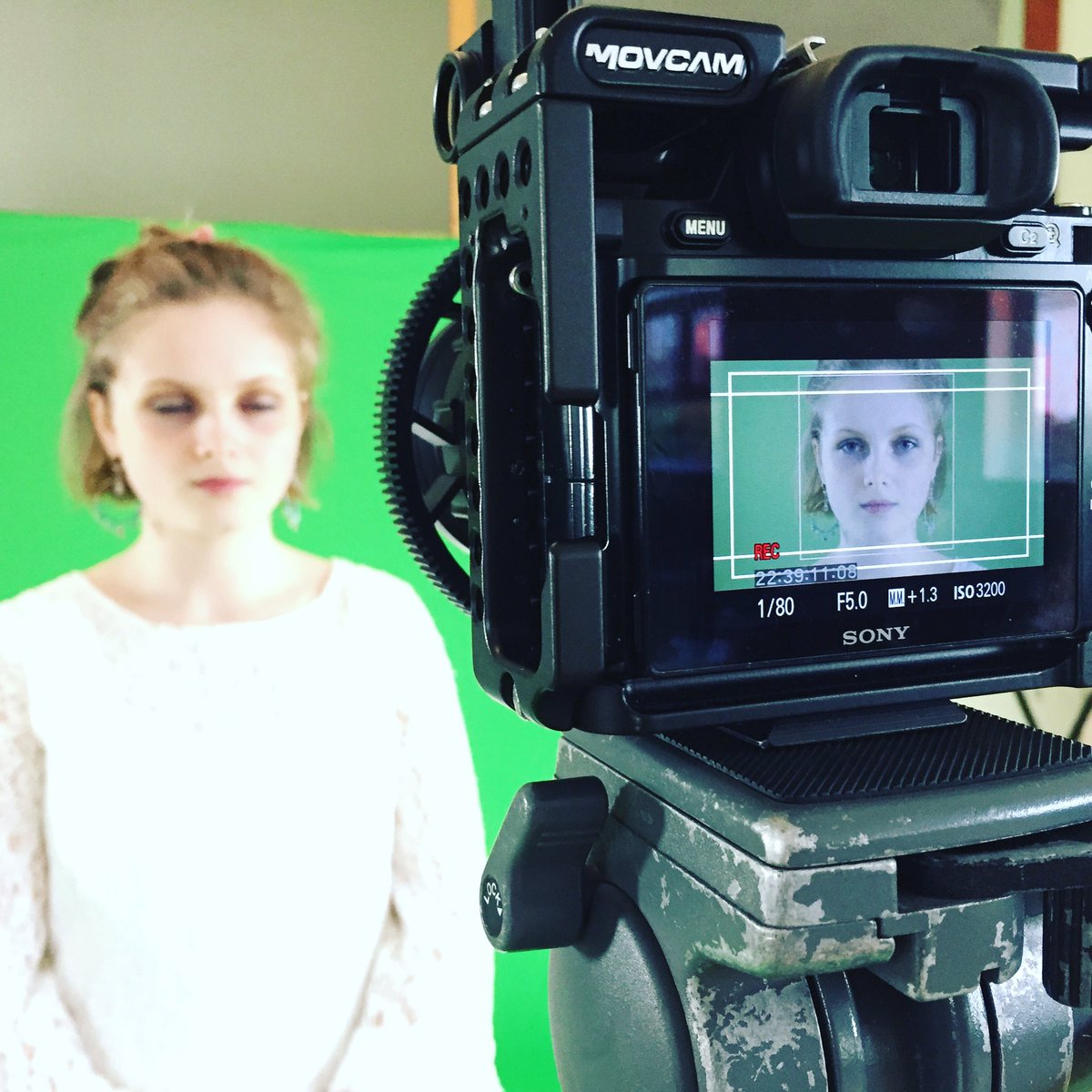 Green screen work in the studio with the amazing <a href="/tdtspofficial/">Dylan Thomas Sound</a> #sonya7s #movcam
