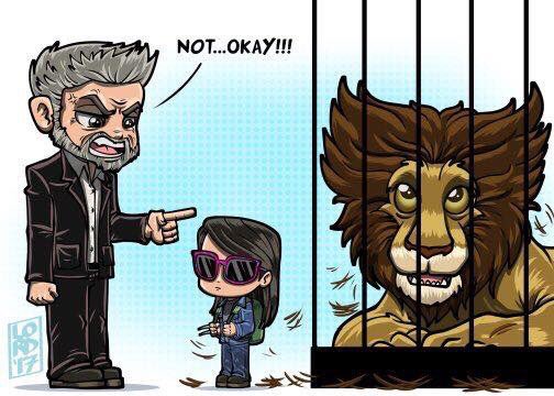 iamgeekingout's tweet image. Logan and Laura's entire relationship in a tweet