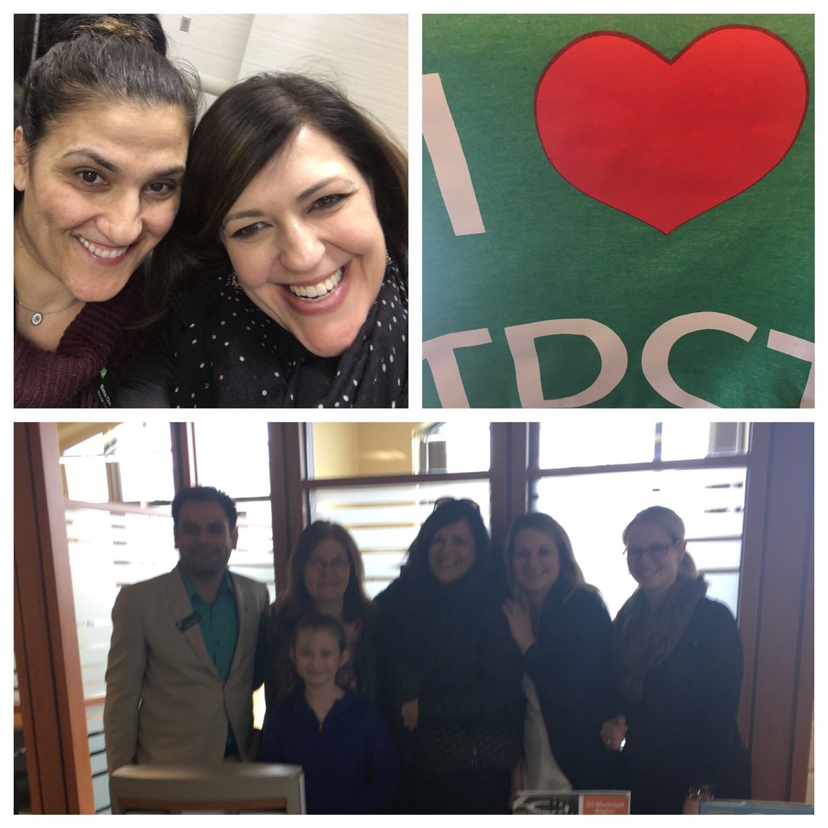 colangelo_lisa's tweet photo. Spent time with these #YEG @TD_Canada team members #ProudtobeTD @ChoucairRima @amie_twemlow  @KellyLilja_TD @jackienguyej5 @DonnaRezewski https://t.co/snG6blgBpp