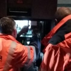 Hom4n's tweet image. Vervelende storing trof de #Erasmusbrug in de nacht van vrij- op zaterdag. Onze excuses voor het ongemak. Bedankt voor uw geduld @BonnMees!