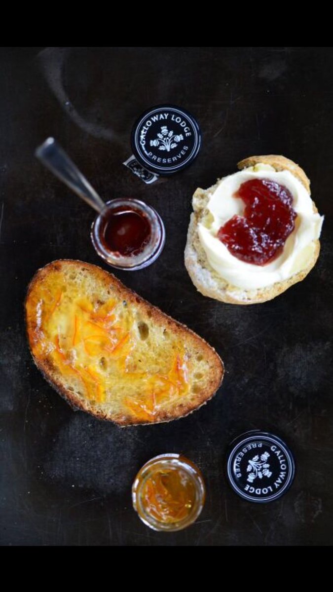 @Marriages_flour @KRArtisanDairy butter &amp; creme fraiche <a href="/GallowayLodge/">Galloway Lodge</a> jam the perfect tea. #eatbritish
