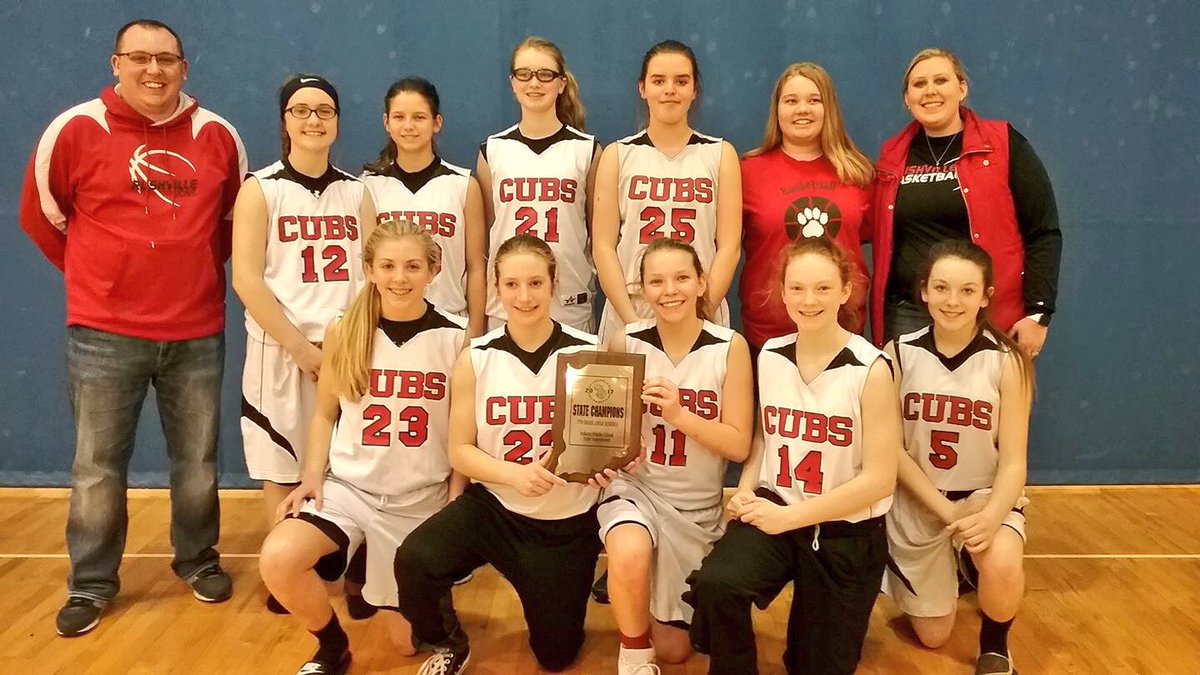 Brms Cubs Athletics On Twitter Benjaminrushmid 7th Grade Lady Cubs Undefeated Season State Championship Https T Co Irk5hufwo2