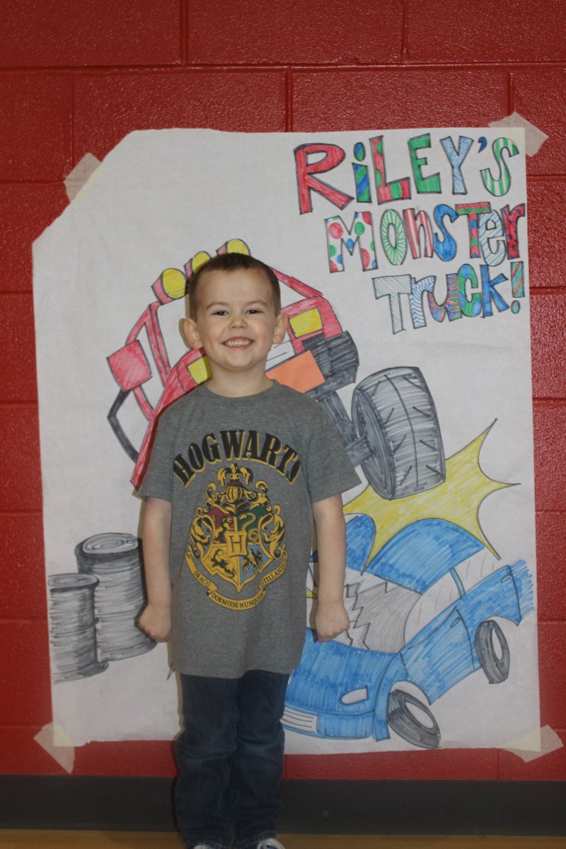 LoveYourMelon's tweet photo. We got to throw a monster truck party for this superhero! It was wonderful for Riley to enjoy a fun day in the midst of difficult treatment. https://t.co/9KmqMIkBCy