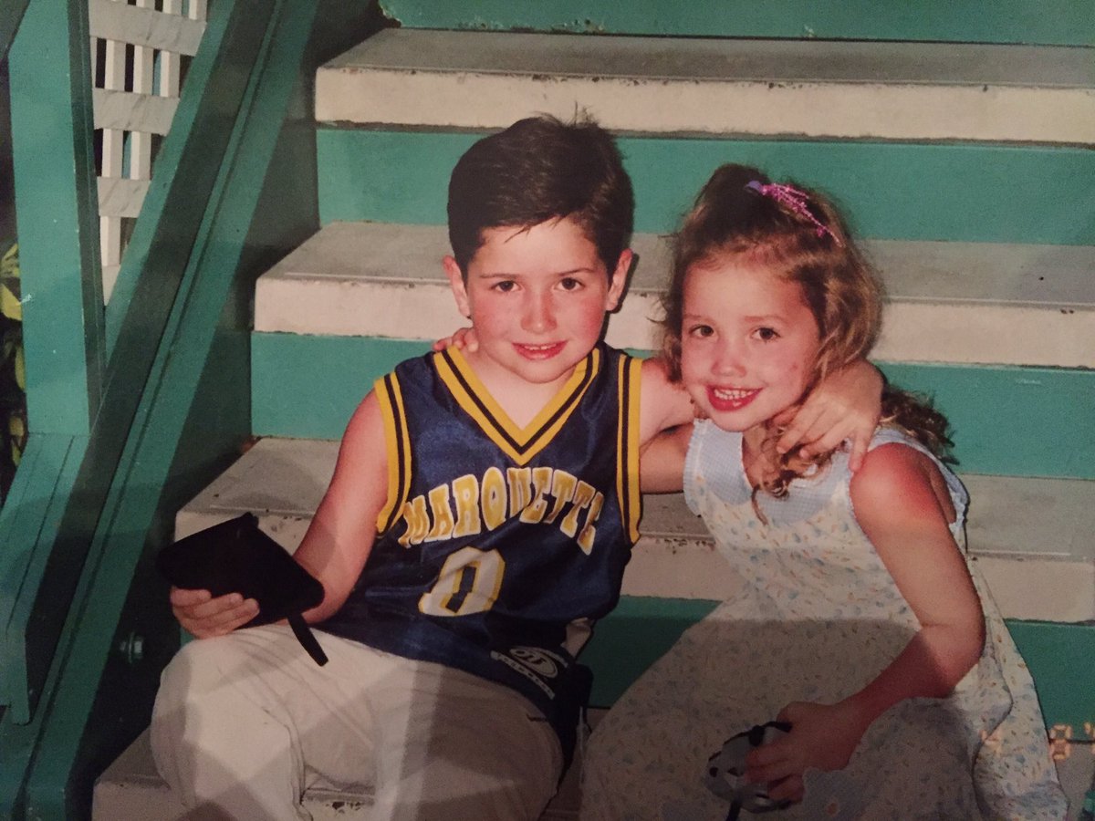 ChloeMarotta's tweet photo. Proud of my big brother for getting into the tournament!Been dreamin of wearing this jersey in the tourney since you were a kid! @Cam2Ham21 https://t.co/8VAAKxqxnp