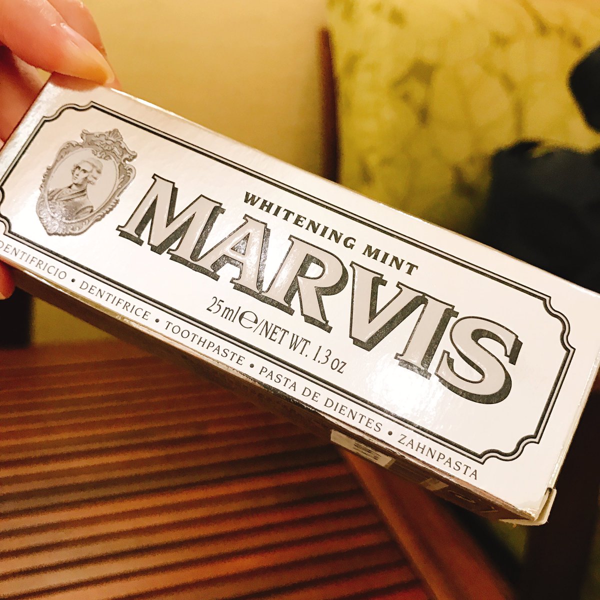 Diz ディズ A Twitter Marvisの歯磨き粉 前から気になっていたので ホワイトニングミントを買ってみました これで8 99ドルは高い気がするけど効果を期待して Diz旅